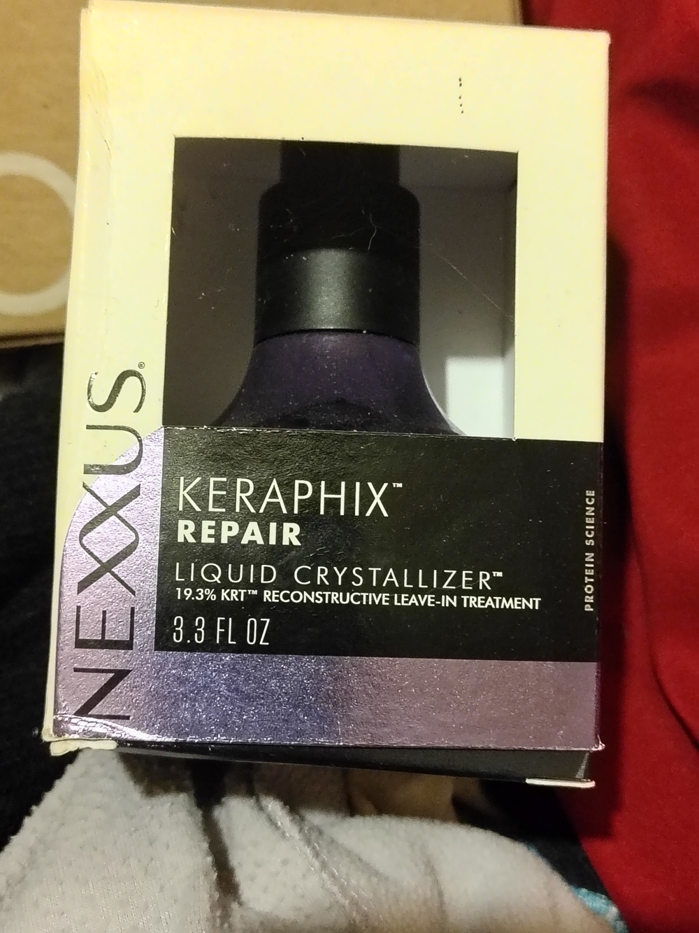 Nexxus Keraphix Repair Liquid Crystallizer Hair Treatment - Purple